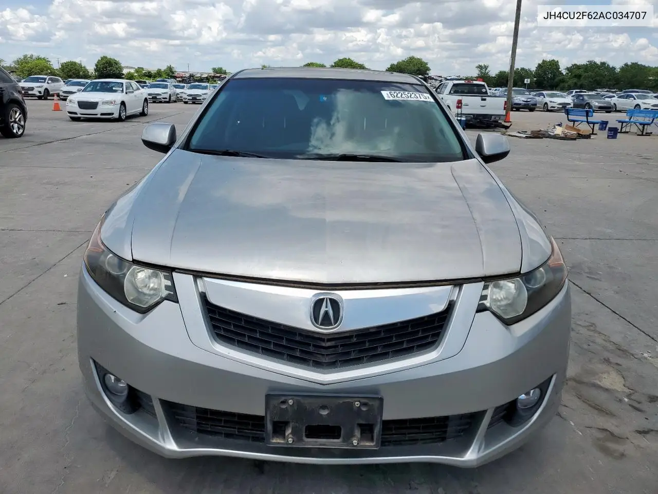2010 Acura Tsx VIN: JH4CU2F62AC034707 Lot: 62252375
