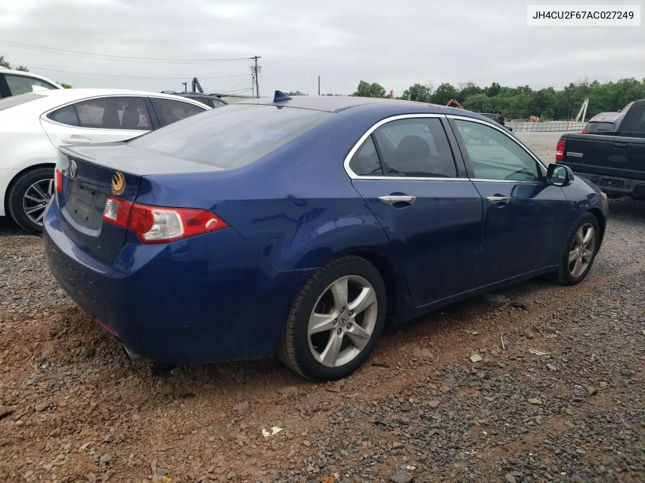 2010 Acura Tsx VIN: JH4CU2F67AC027249 Lot: 62606965