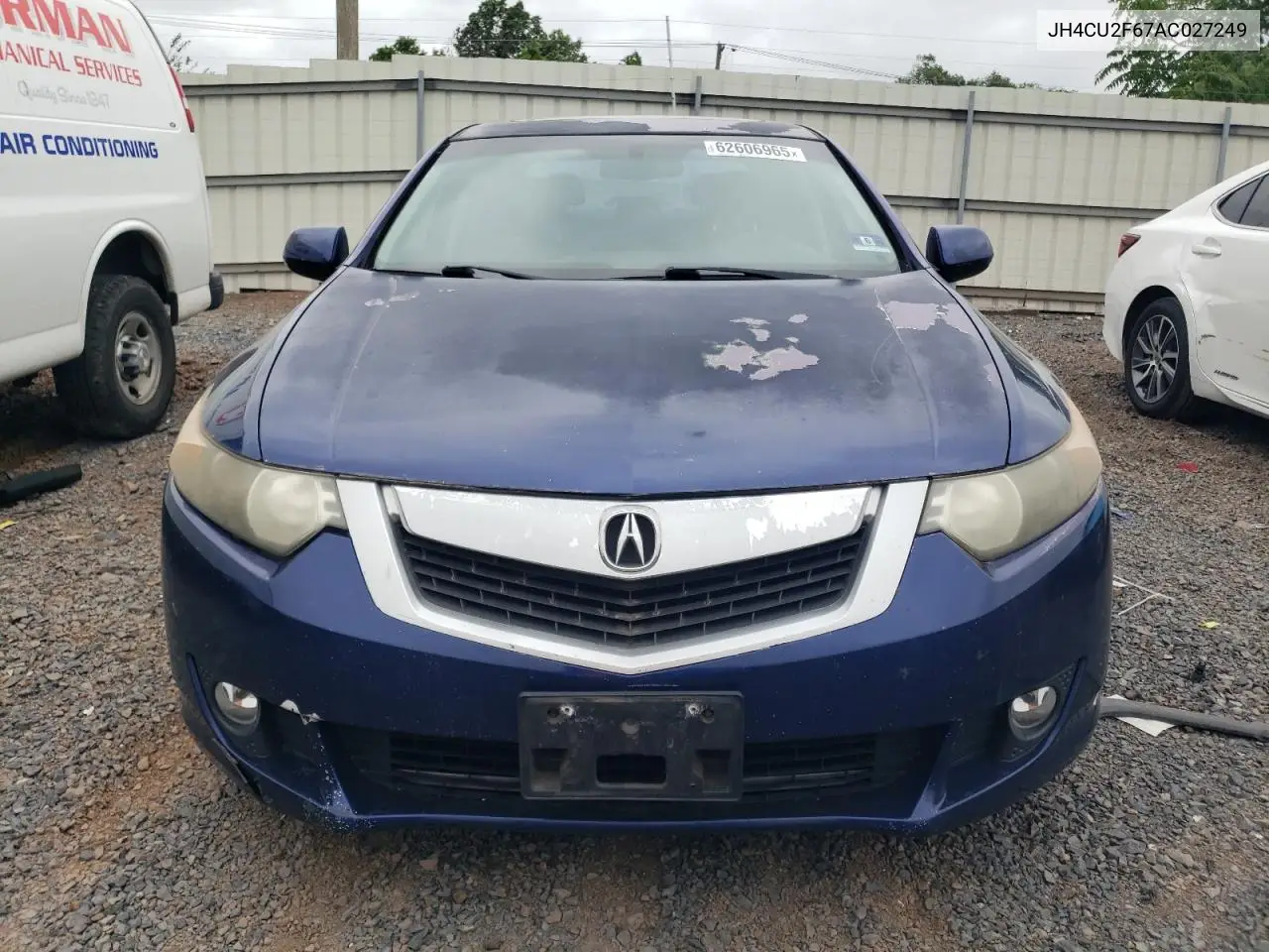 2010 Acura Tsx VIN: JH4CU2F67AC027249 Lot: 62606965