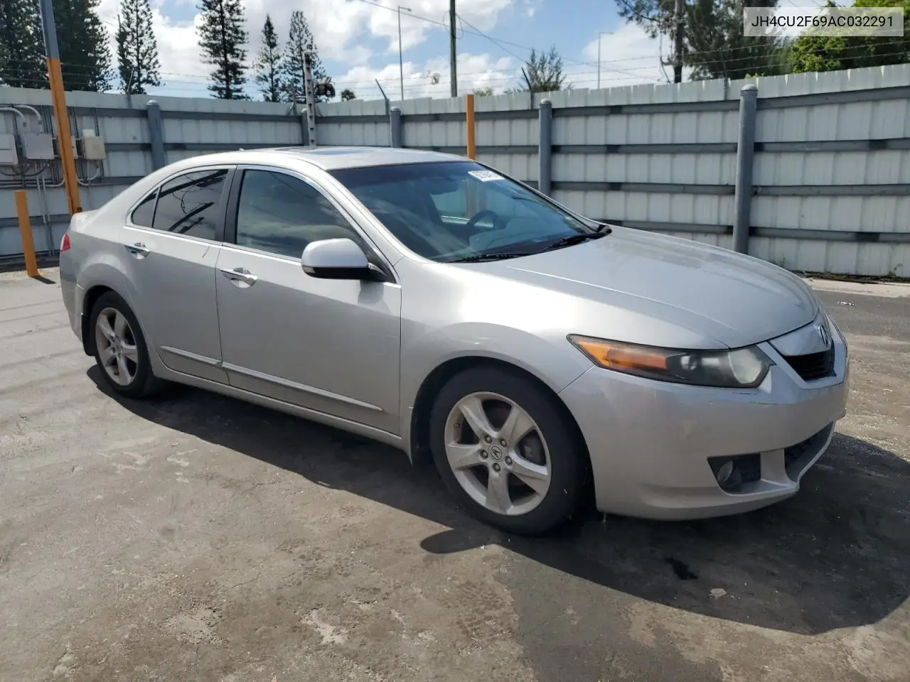 2010 Acura Tsx VIN: JH4CU2F69AC032291 Lot: 62760415