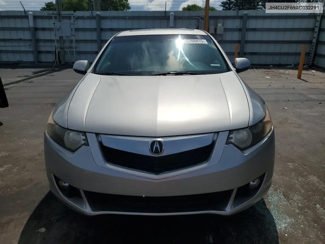 2010 Acura Tsx VIN: JH4CU2F69AC032291 Lot: 62760415