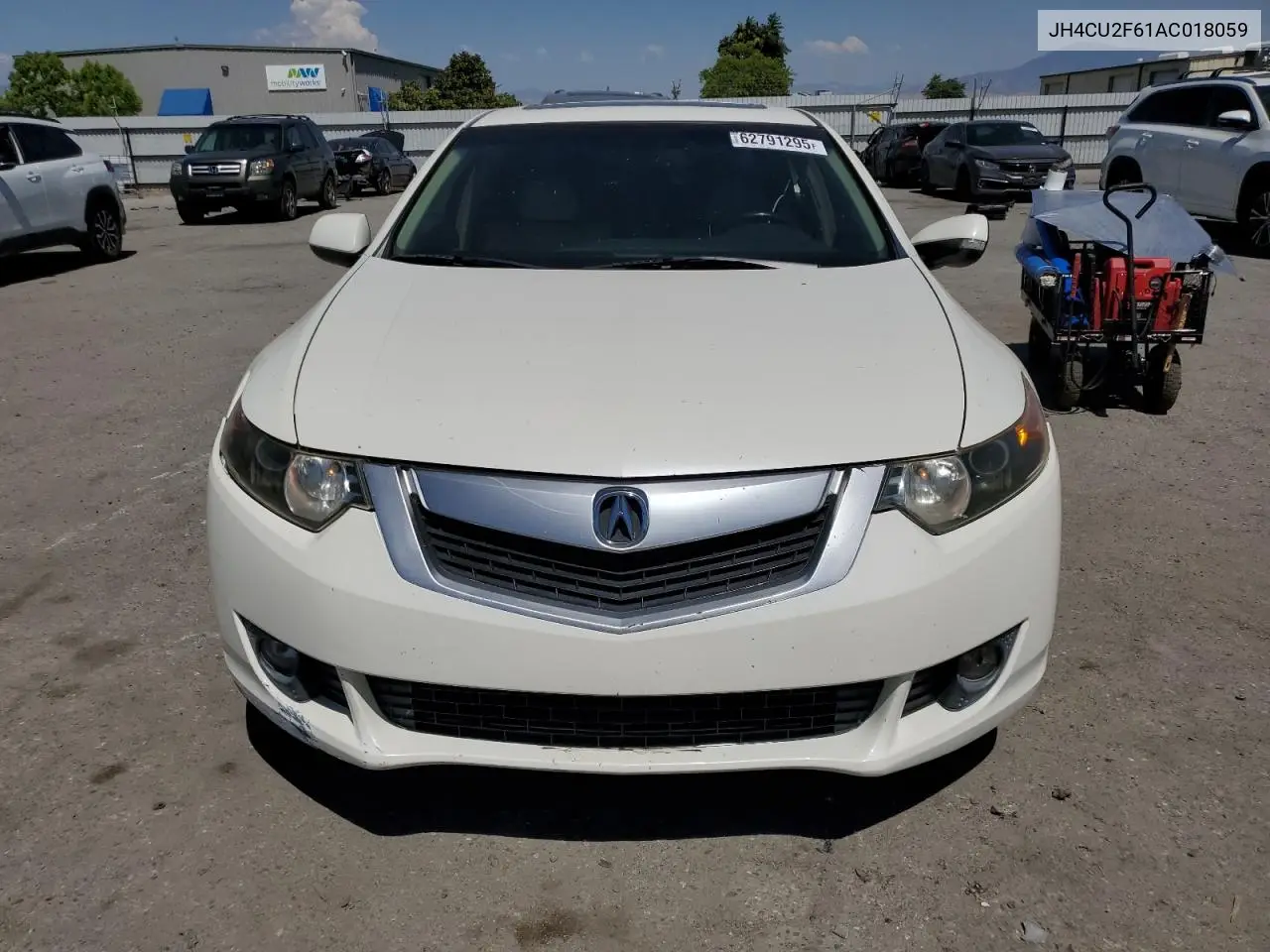 2010 Acura Tsx VIN: JH4CU2F61AC018059 Lot: 62791295