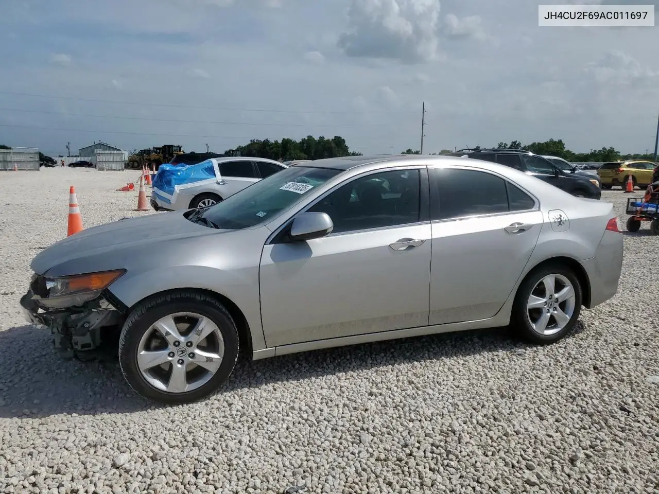 2010 Acura Tsx VIN: JH4CU2F69AC011697 Lot: 62818335