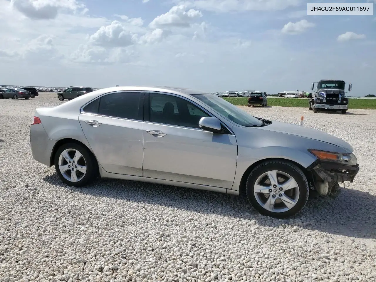 2010 Acura Tsx VIN: JH4CU2F69AC011697 Lot: 62818335