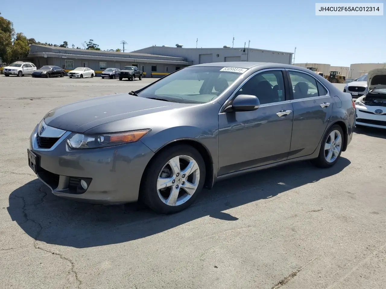 2010 Acura Tsx VIN: JH4CU2F65AC012314 Lot: 63099315