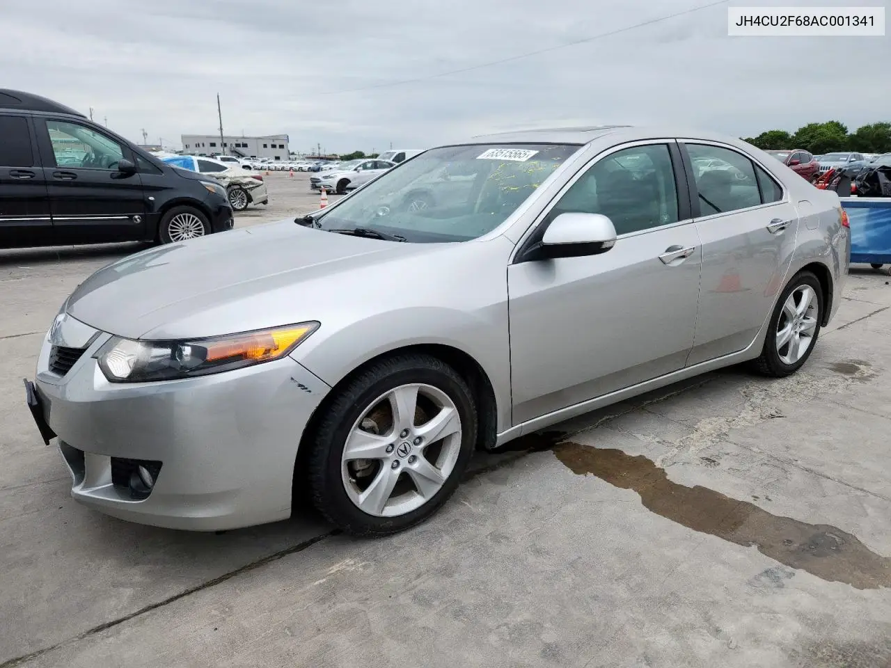 2010 Acura Tsx VIN: JH4CU2F68AC001341 Lot: 63515565