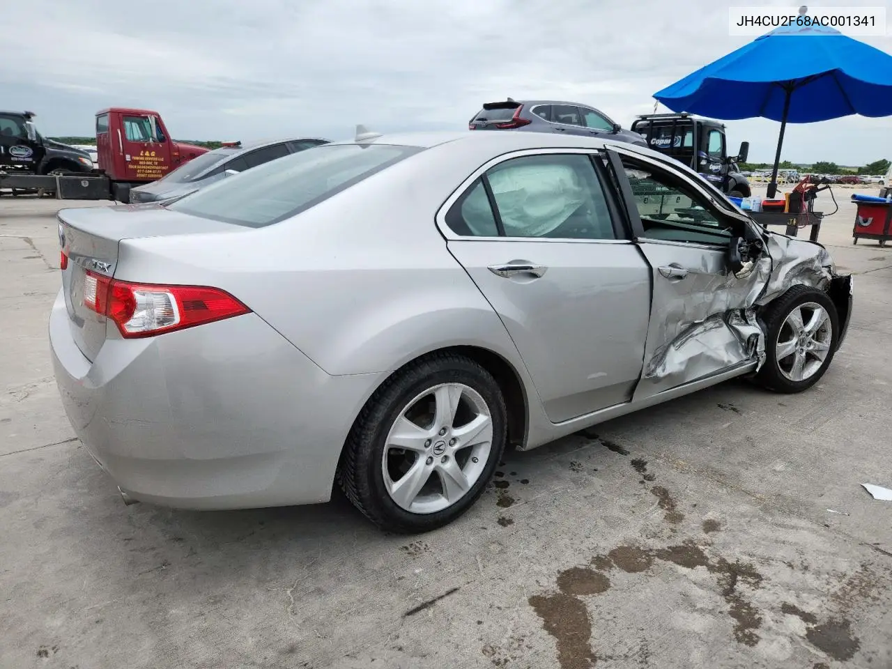 2010 Acura Tsx VIN: JH4CU2F68AC001341 Lot: 63515565