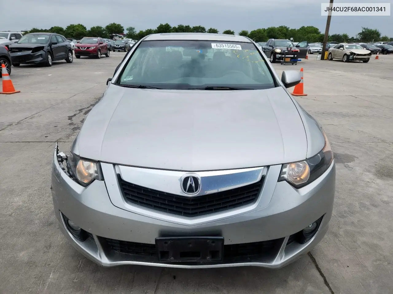 2010 Acura Tsx VIN: JH4CU2F68AC001341 Lot: 63515565