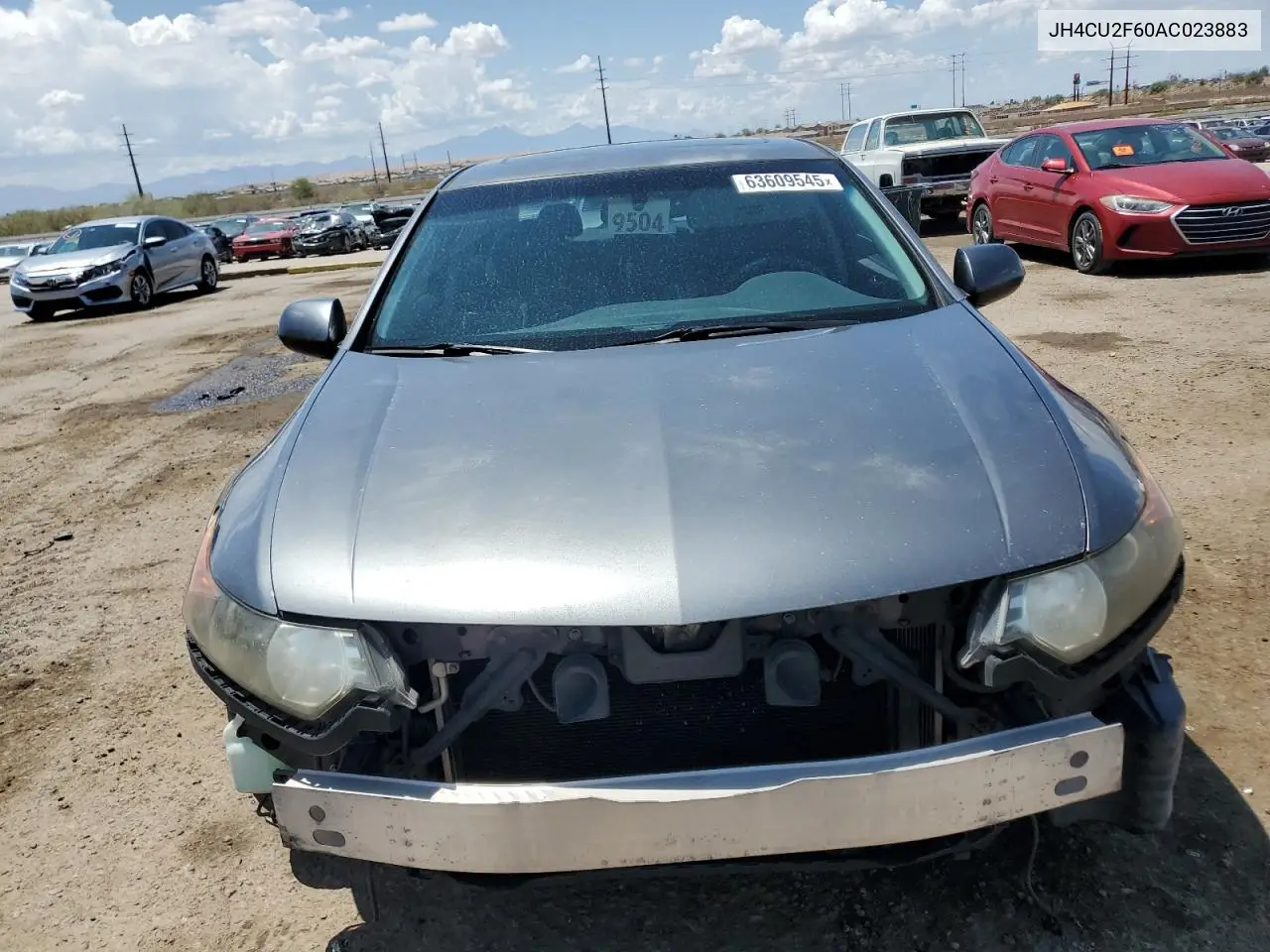 2010 Acura Tsx VIN: JH4CU2F60AC023883 Lot: 63609545