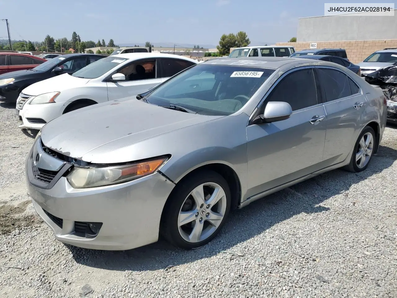 2010 Acura Tsx VIN: JH4CU2F62AC028194 Lot: 65856195