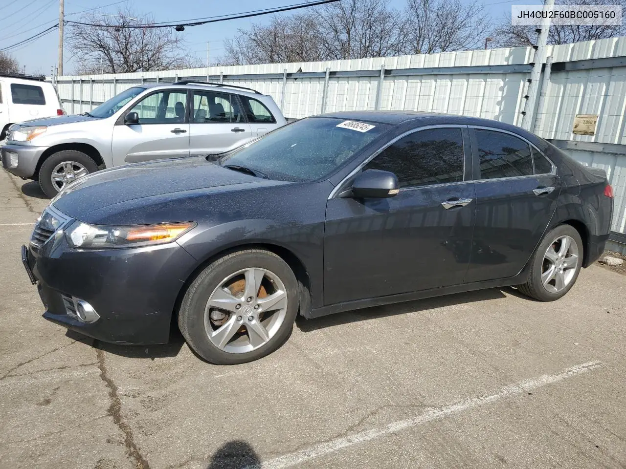 2011 Acura Tsx VIN: JH4CU2F60BC005160 Lot: 48685245