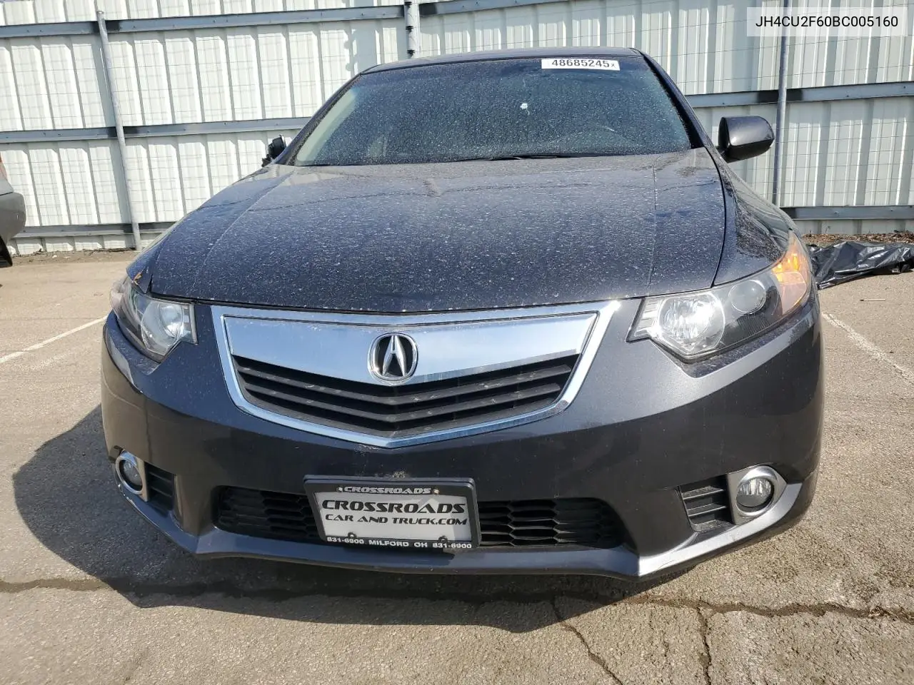 2011 Acura Tsx VIN: JH4CU2F60BC005160 Lot: 48685245