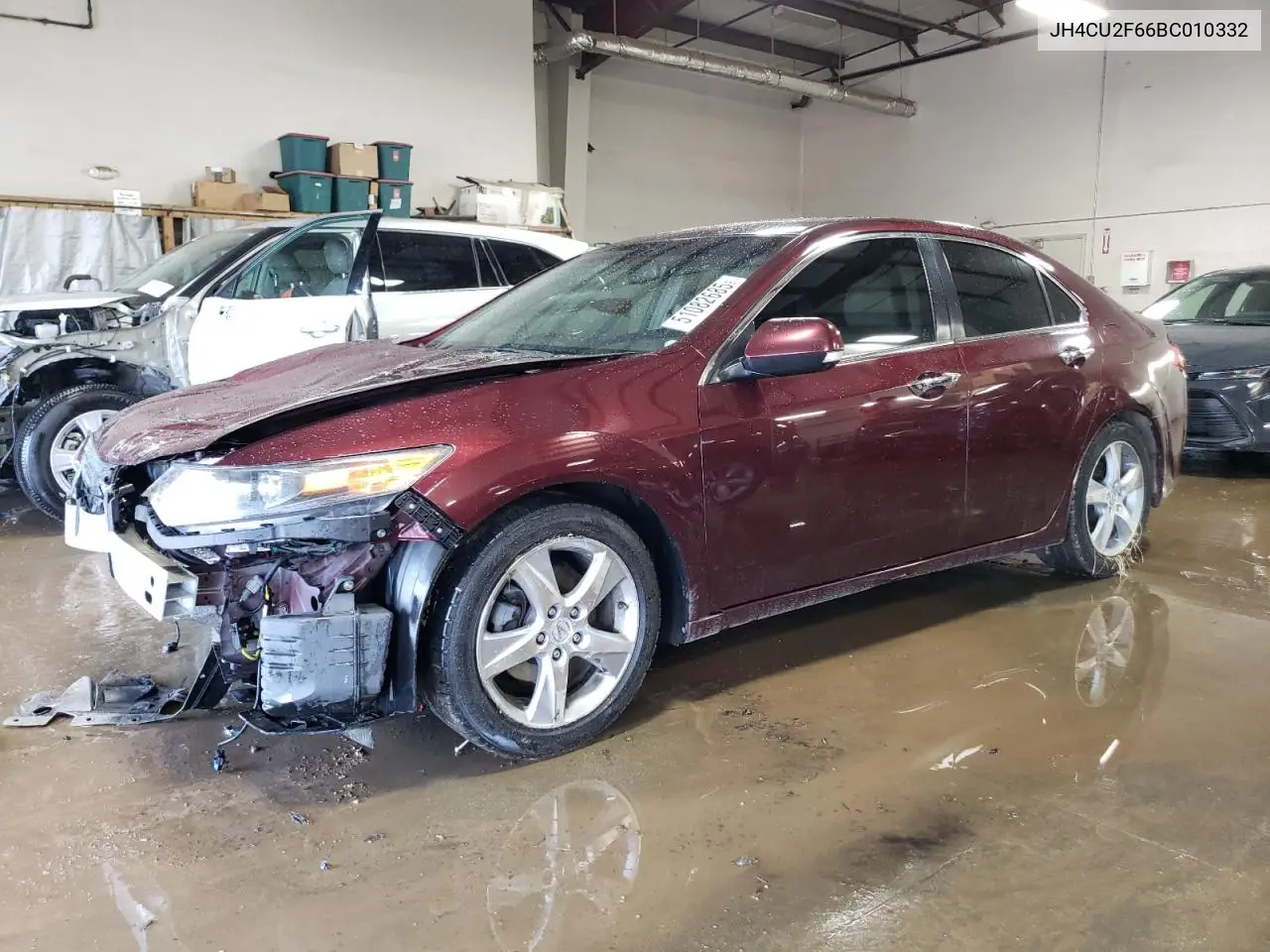 2011 Acura Tsx VIN: JH4CU2F66BC010332 Lot: 51082685