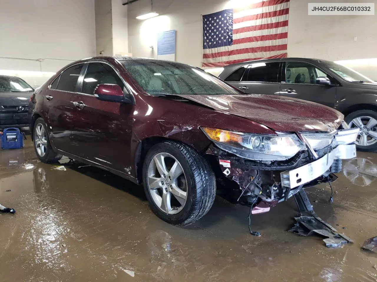 2011 Acura Tsx VIN: JH4CU2F66BC010332 Lot: 51082685