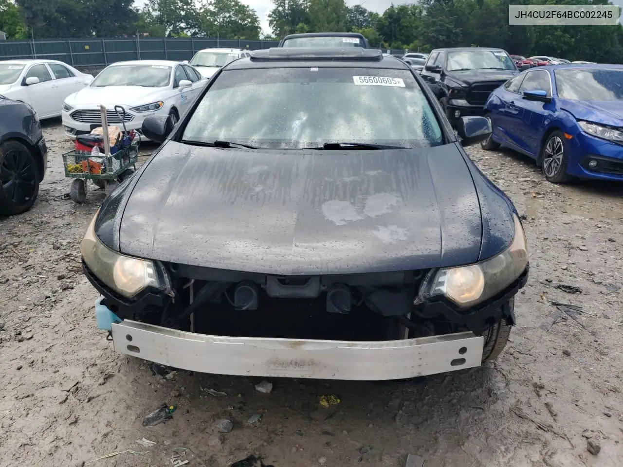 2011 Acura Tsx VIN: JH4CU2F64BC002245 Lot: 56600605