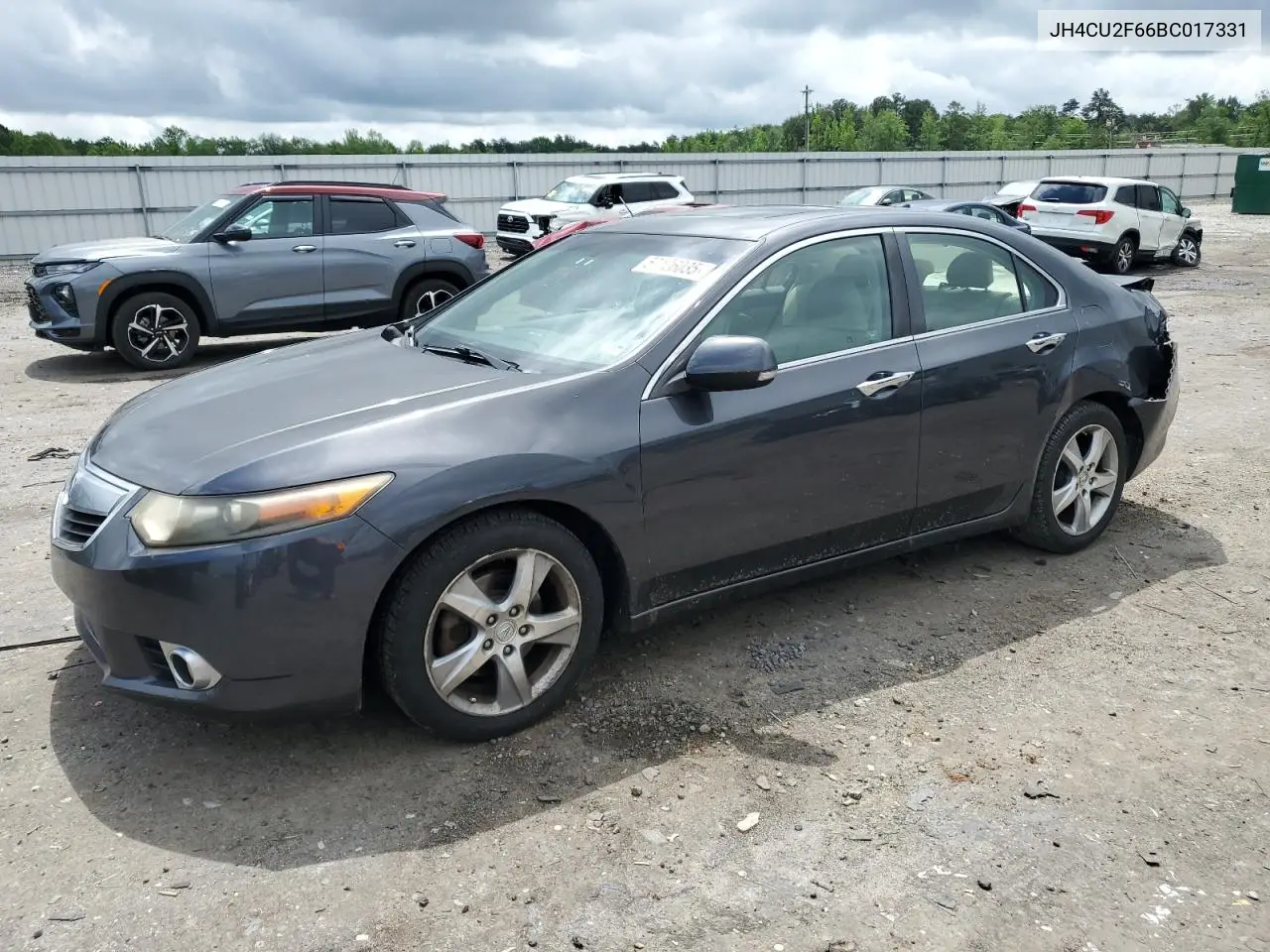 2011 Acura Tsx VIN: JH4CU2F66BC017331 Lot: 57106035