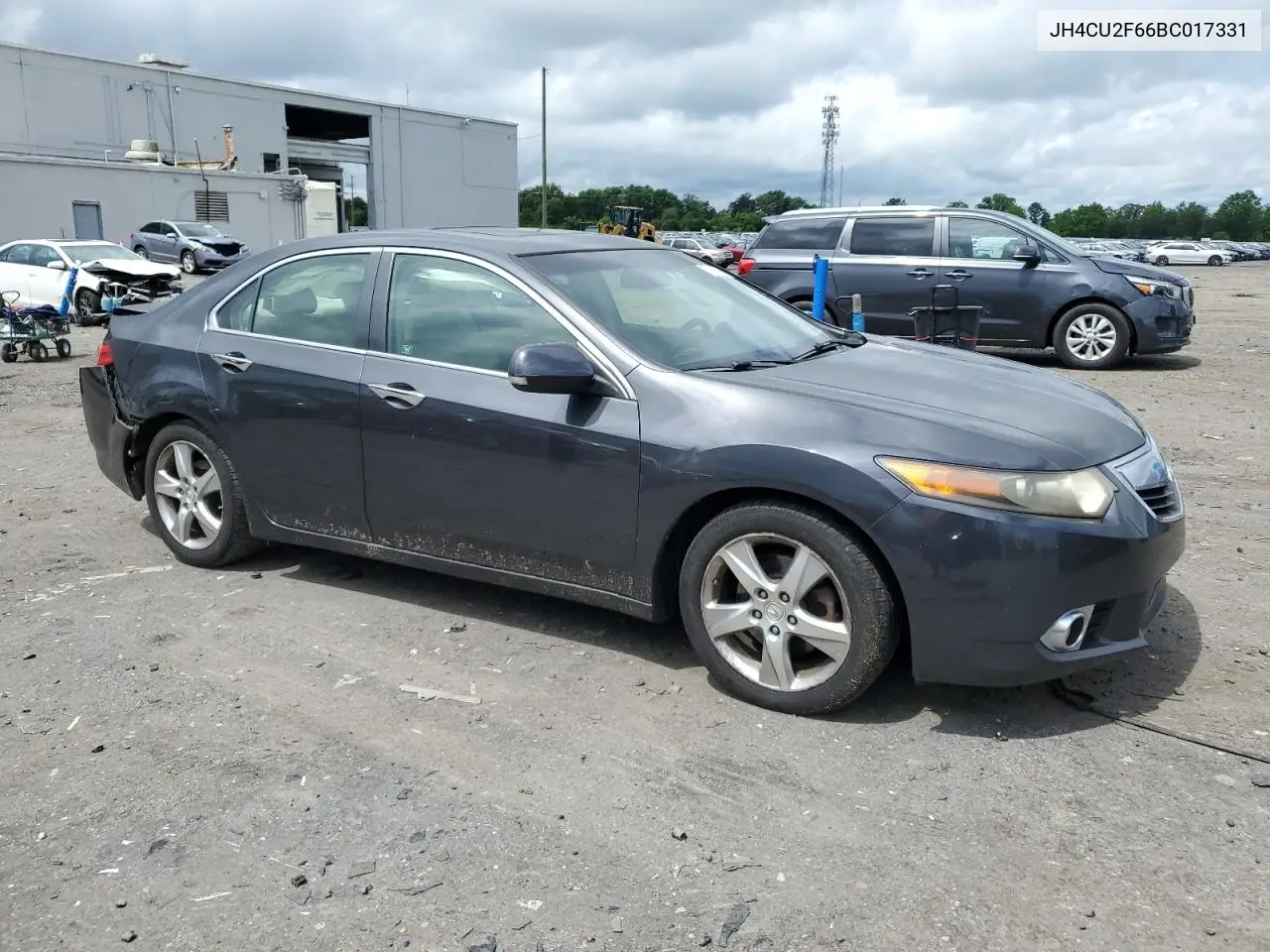 2011 Acura Tsx VIN: JH4CU2F66BC017331 Lot: 57106035