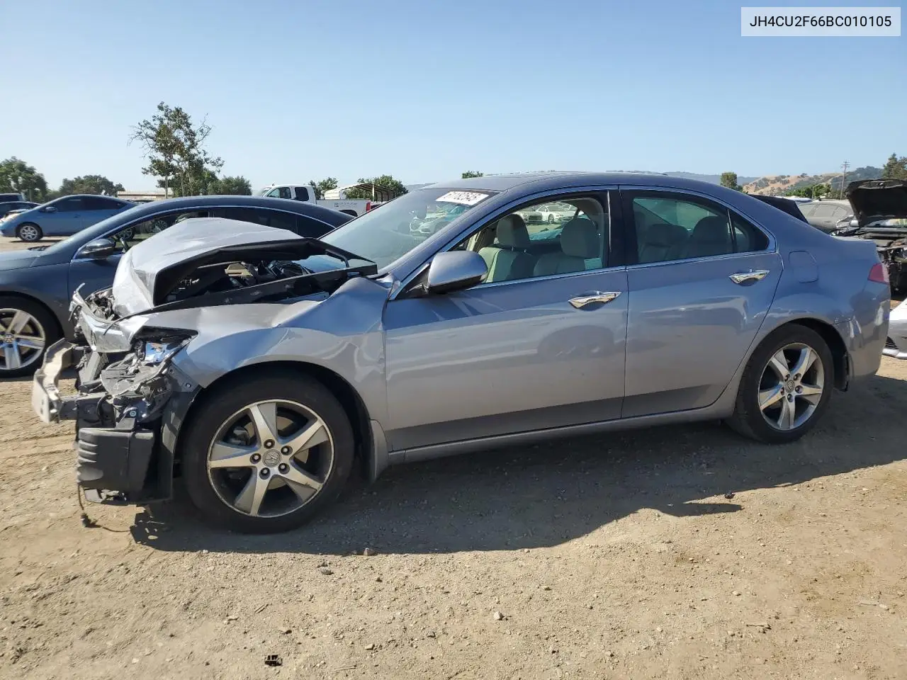 2011 Acura Tsx VIN: JH4CU2F66BC010105 Lot: 61182545