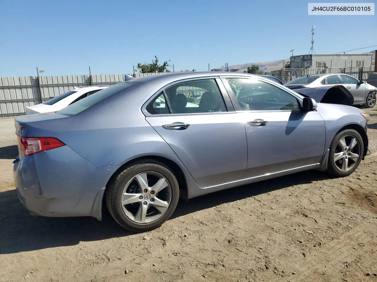 2011 Acura Tsx VIN: JH4CU2F66BC010105 Lot: 61182545