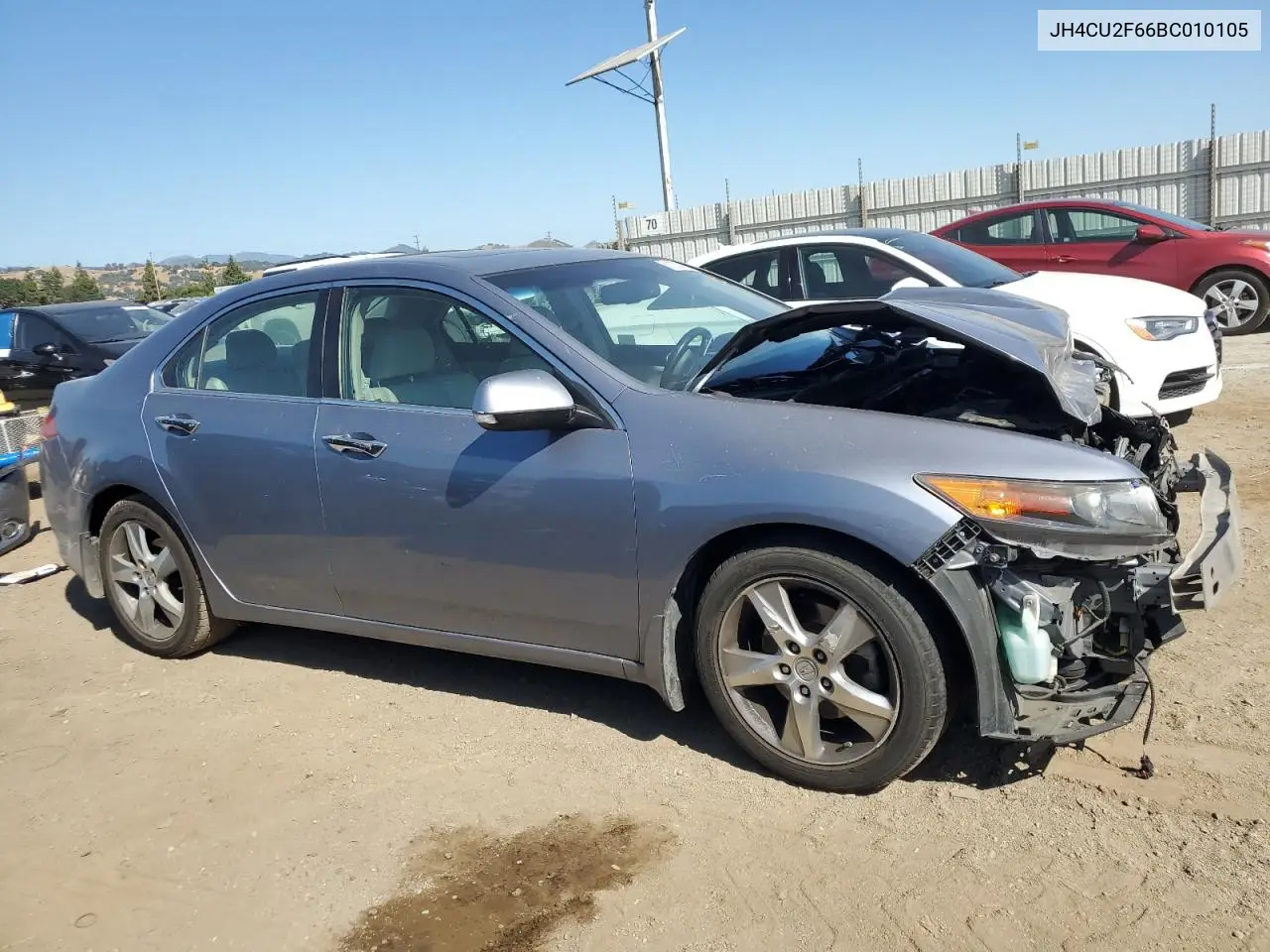 2011 Acura Tsx VIN: JH4CU2F66BC010105 Lot: 61182545