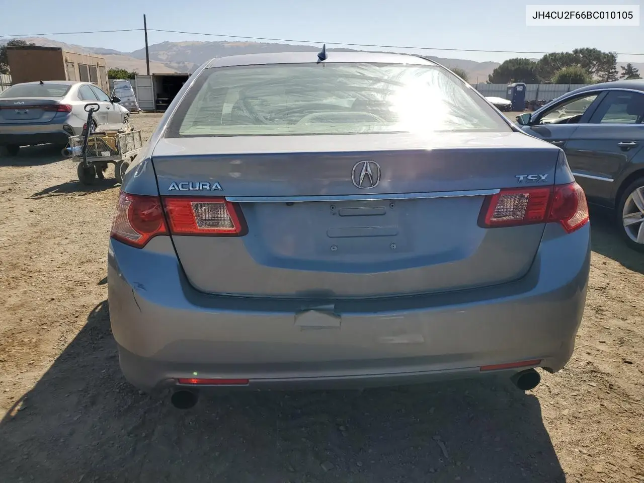 2011 Acura Tsx VIN: JH4CU2F66BC010105 Lot: 61182545