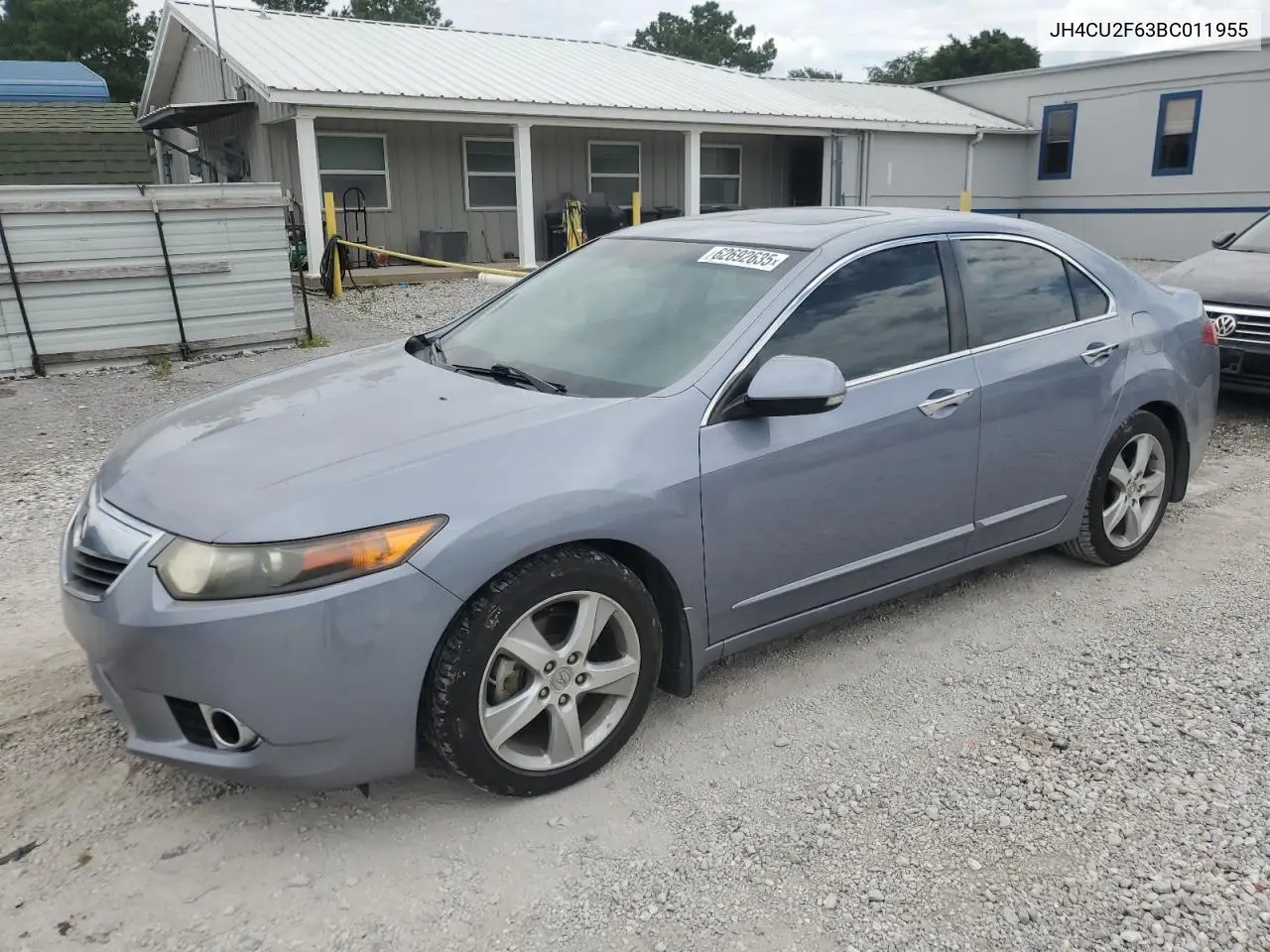 2011 Acura Tsx VIN: JH4CU2F63BC011955 Lot: 62692635