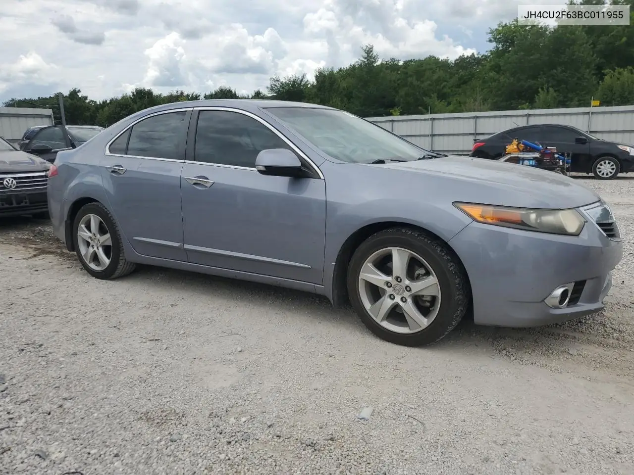 2011 Acura Tsx VIN: JH4CU2F63BC011955 Lot: 62692635