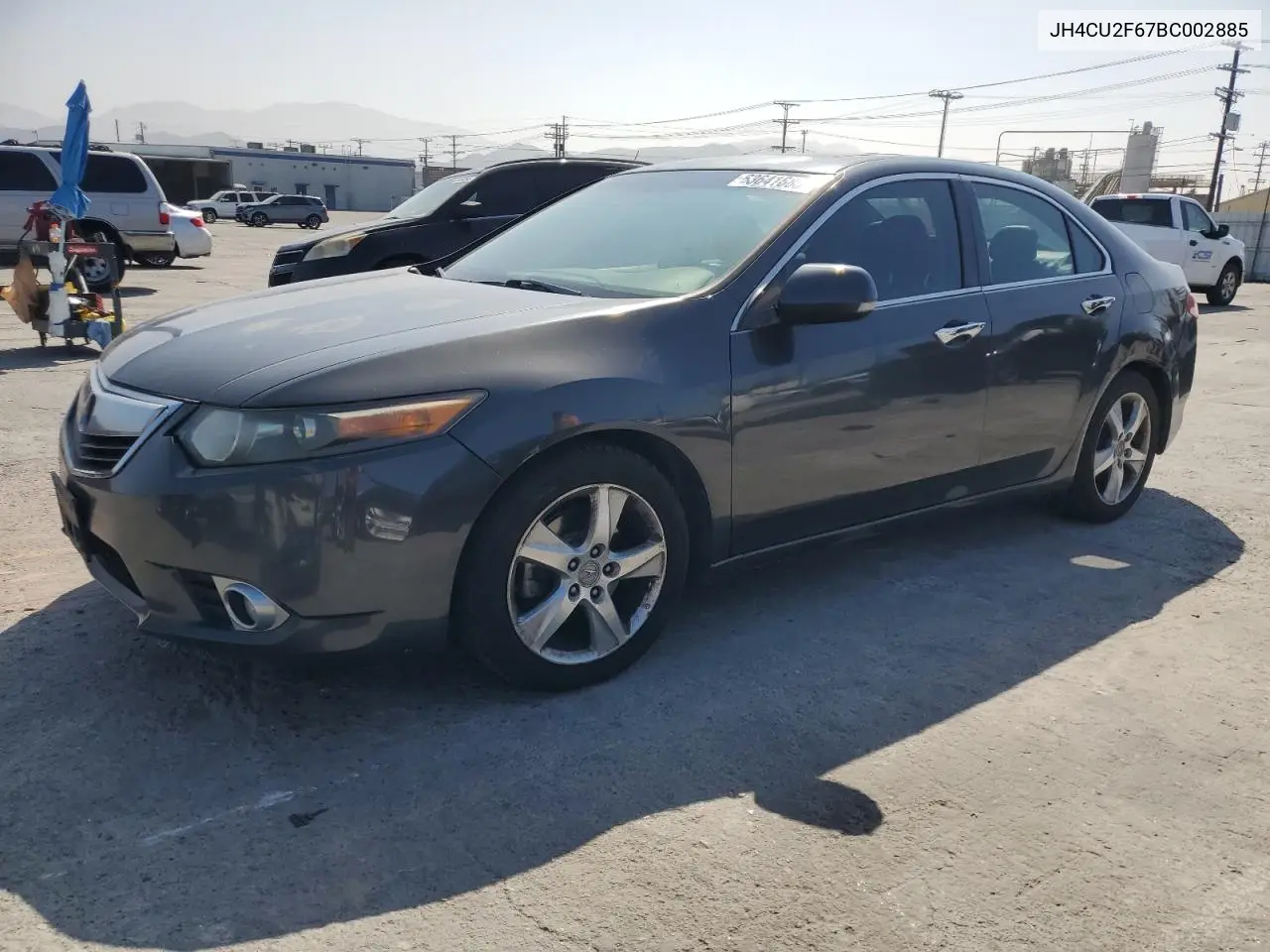 2011 Acura Tsx VIN: JH4CU2F67BC002885 Lot: 63641685