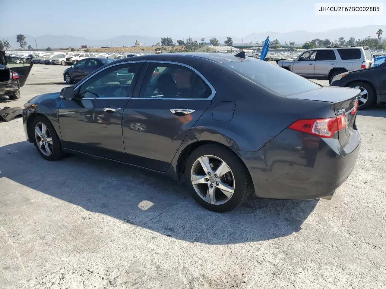 2011 Acura Tsx VIN: JH4CU2F67BC002885 Lot: 63641685