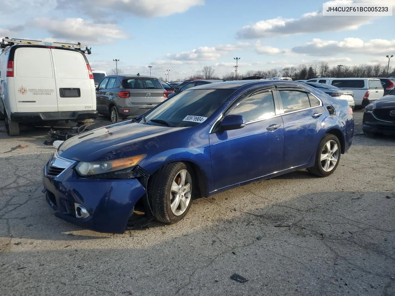 2011 Acura Tsx VIN: JH4CU2F61BC005233 Lot: 80979904