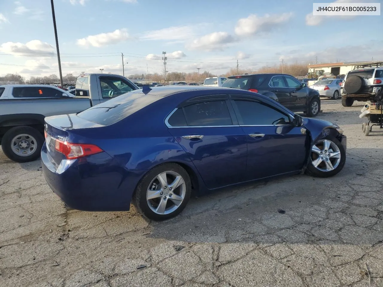 2011 Acura Tsx VIN: JH4CU2F61BC005233 Lot: 80979904