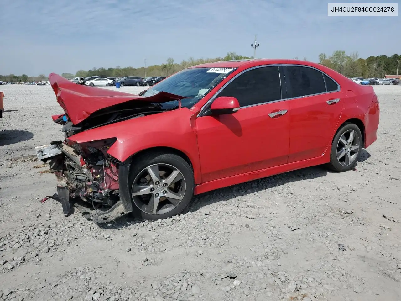 2012 Acura Tsx Se VIN: JH4CU2F84CC024278 Lot: 51143655