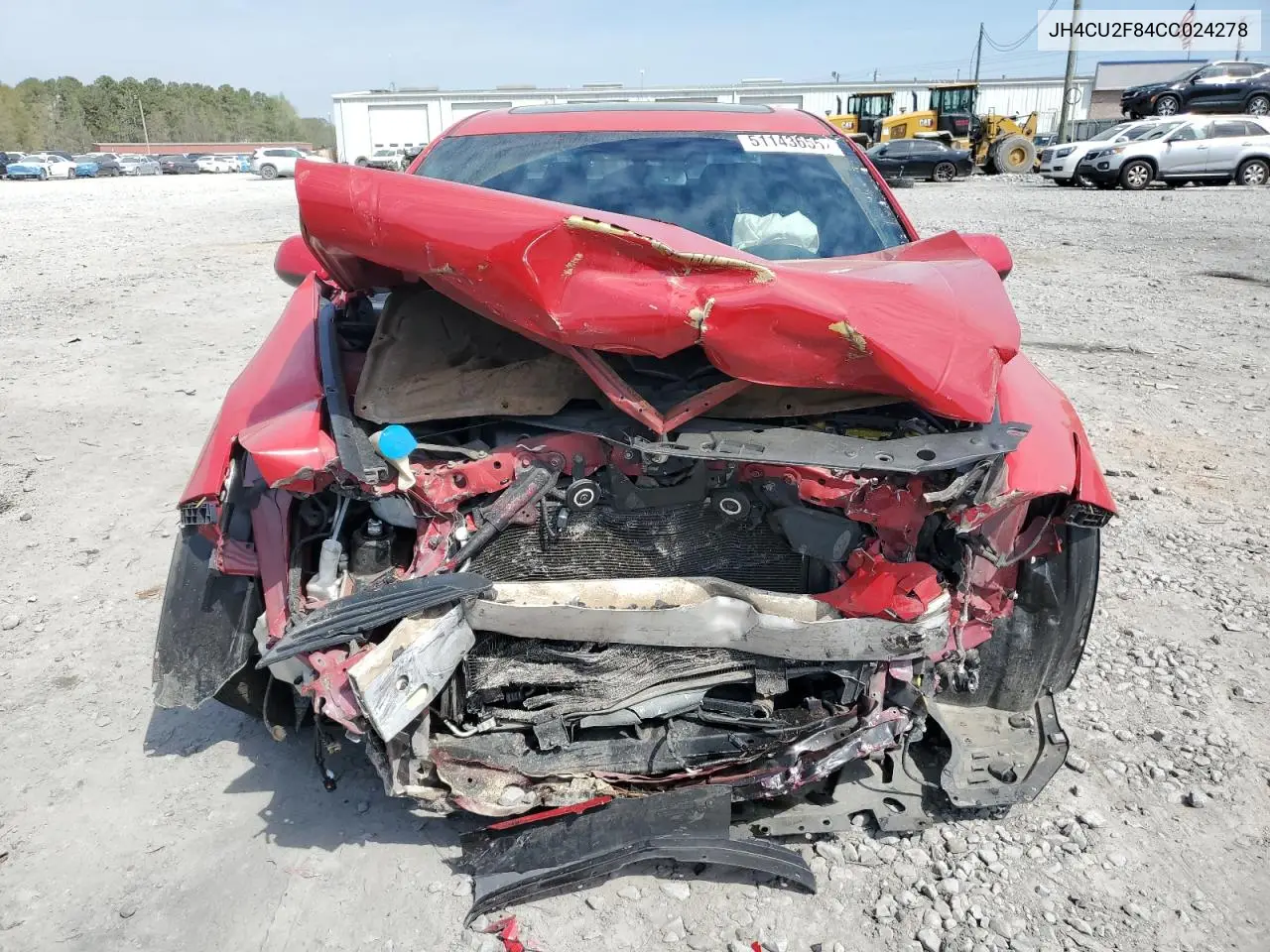 2012 Acura Tsx Se VIN: JH4CU2F84CC024278 Lot: 51143655