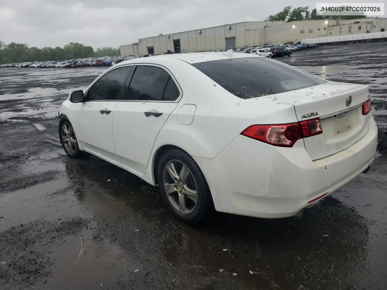 2012 Acura Tsx VIN: JH4CU2F47CC027026 Lot: 55360275