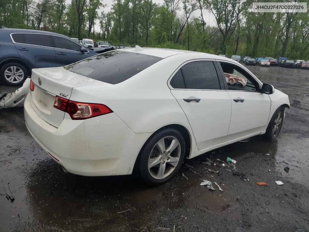 2012 Acura Tsx VIN: JH4CU2F47CC027026 Lot: 55360275