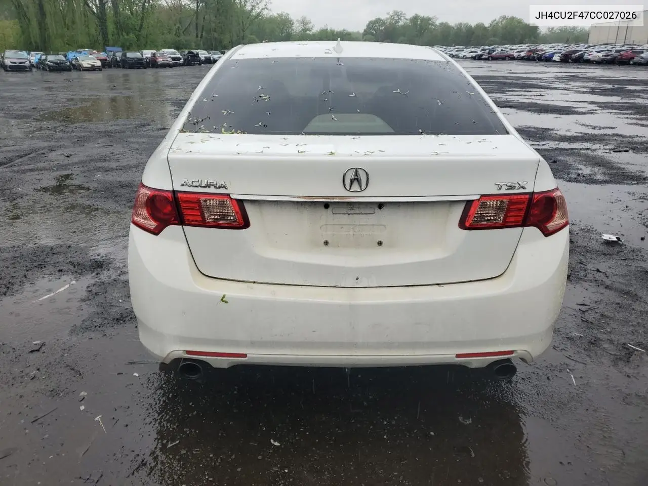 2012 Acura Tsx VIN: JH4CU2F47CC027026 Lot: 55360275