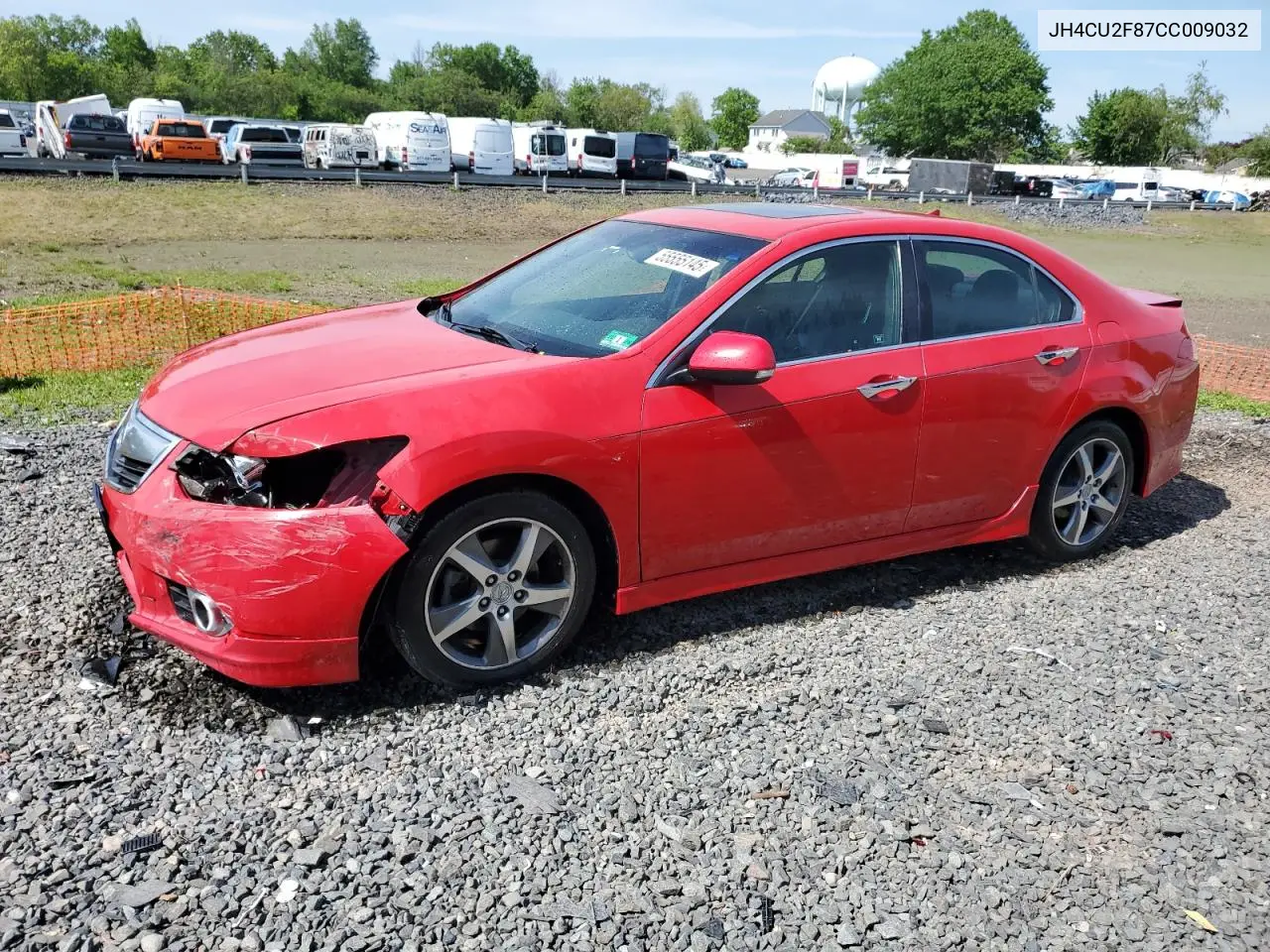 2012 Acura Tsx Se VIN: JH4CU2F87CC009032 Lot: 55555145