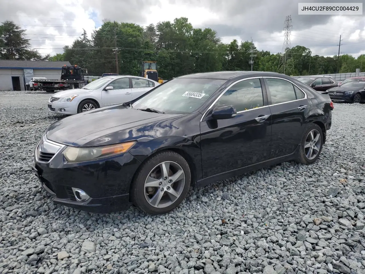 2012 Acura Tsx Se VIN: JH4CU2F89CC004429 Lot: 55684335
