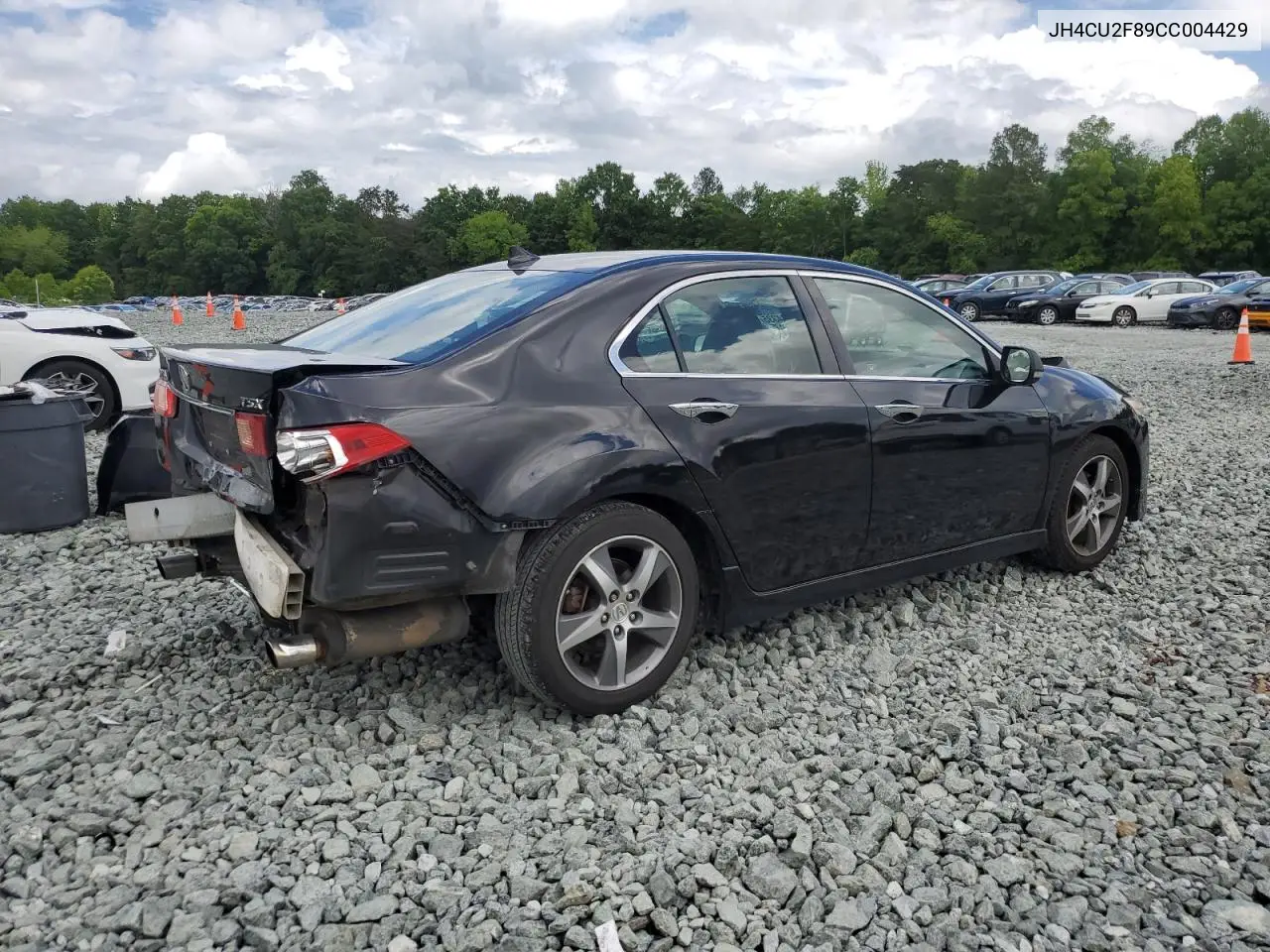 2012 Acura Tsx Se VIN: JH4CU2F89CC004429 Lot: 55684335
