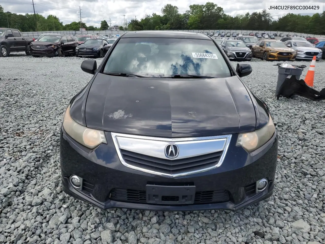 2012 Acura Tsx Se VIN: JH4CU2F89CC004429 Lot: 55684335
