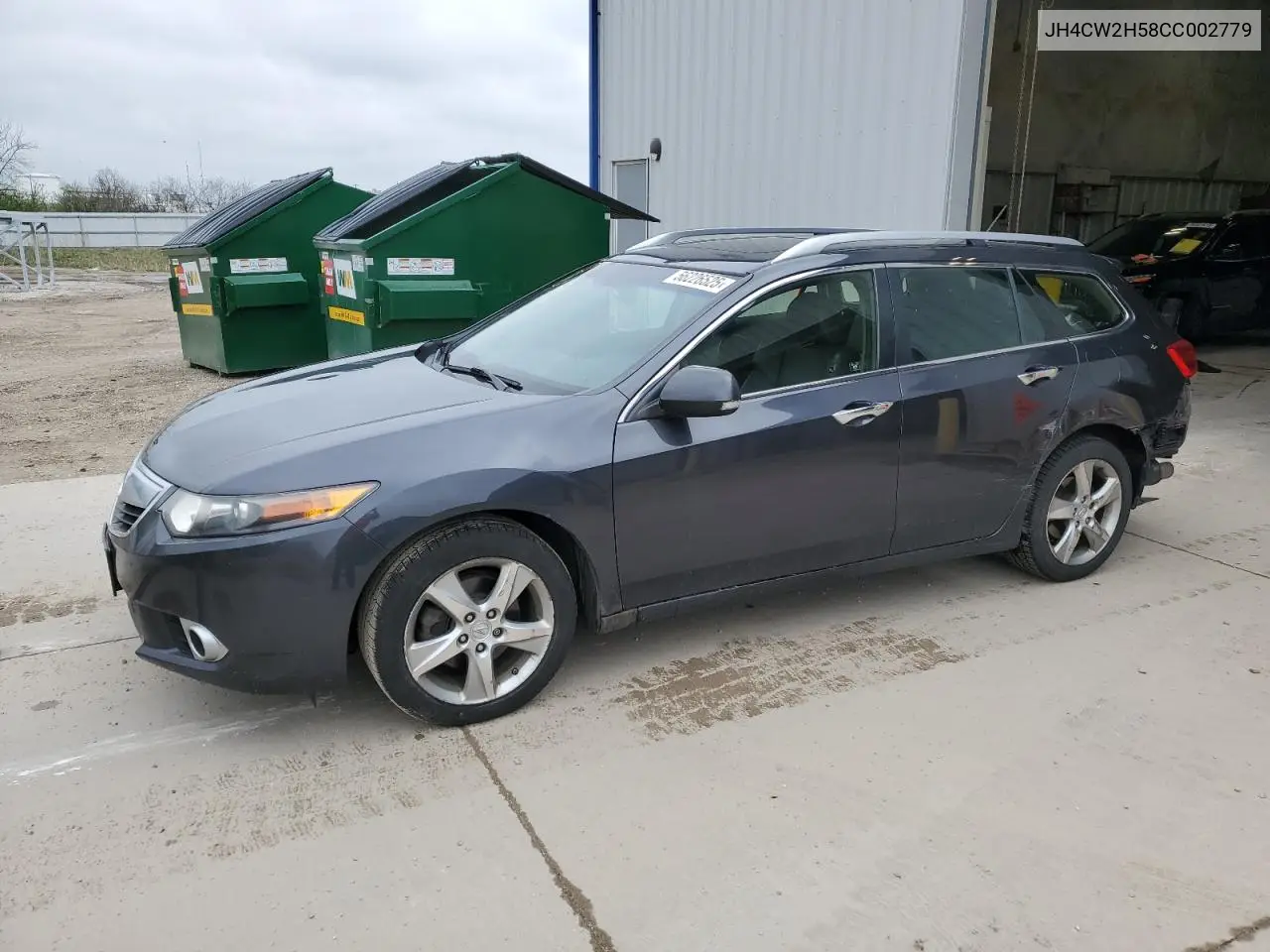 2012 Acura Tsx VIN: JH4CW2H58CC002779 Lot: 56226525