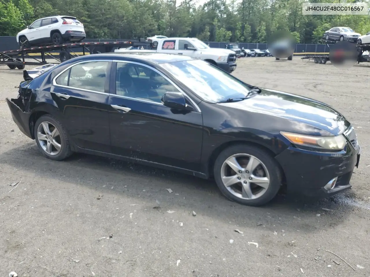 2012 Acura Tsx VIN: JH4CU2F48CC016567 Lot: 56769345