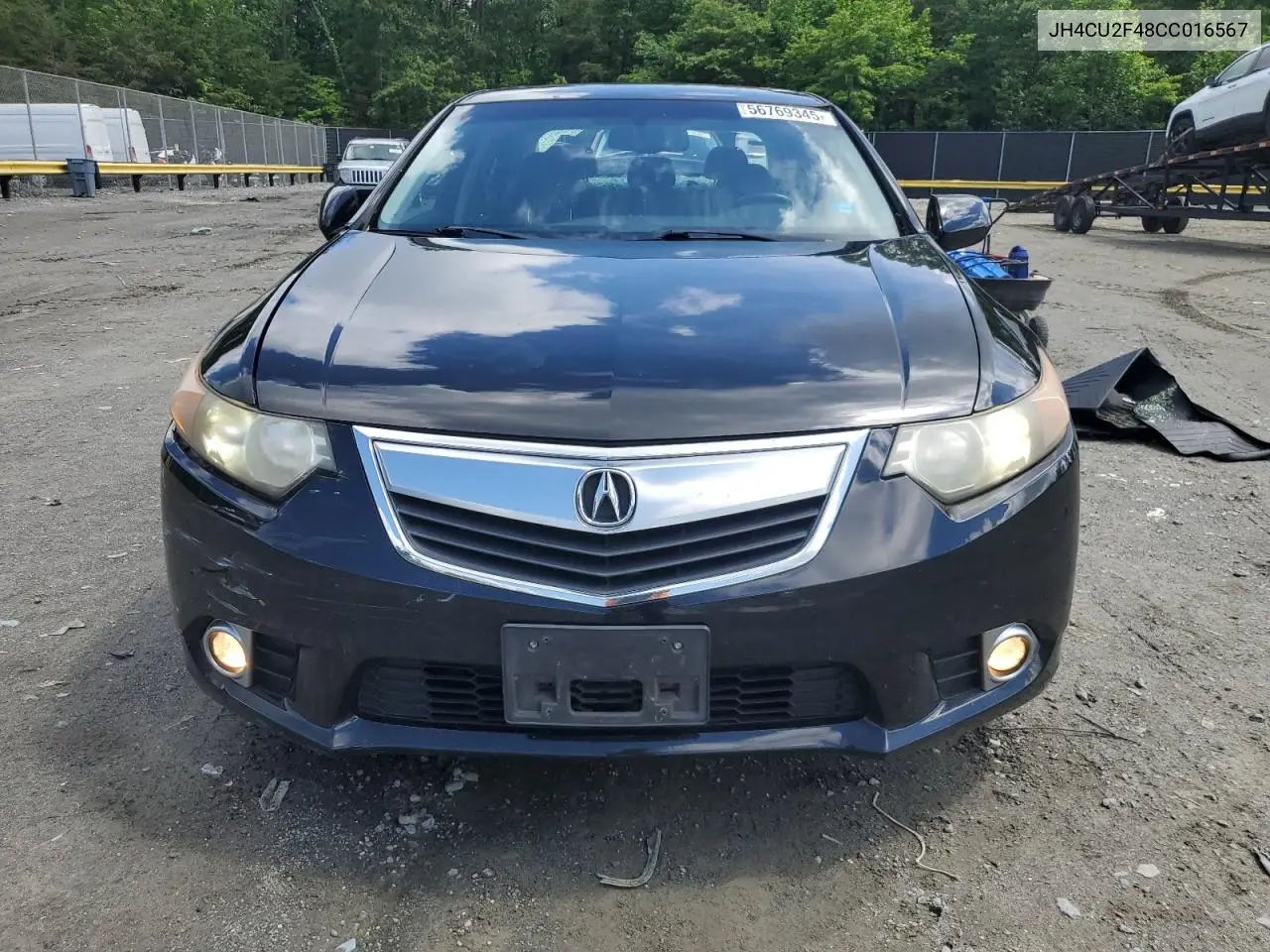 2012 Acura Tsx VIN: JH4CU2F48CC016567 Lot: 56769345