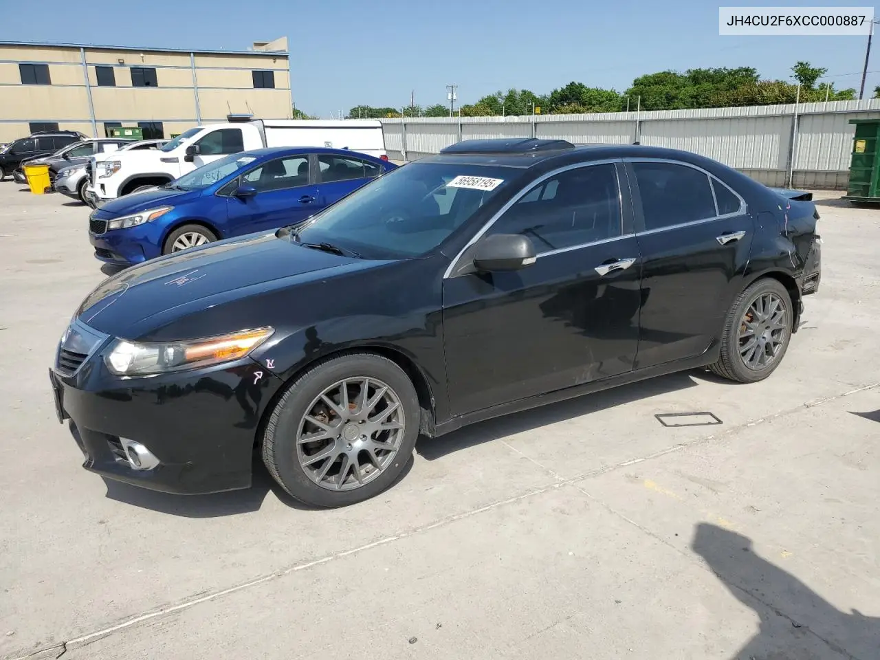2012 Acura Tsx Tech VIN: JH4CU2F6XCC000887 Lot: 56958195