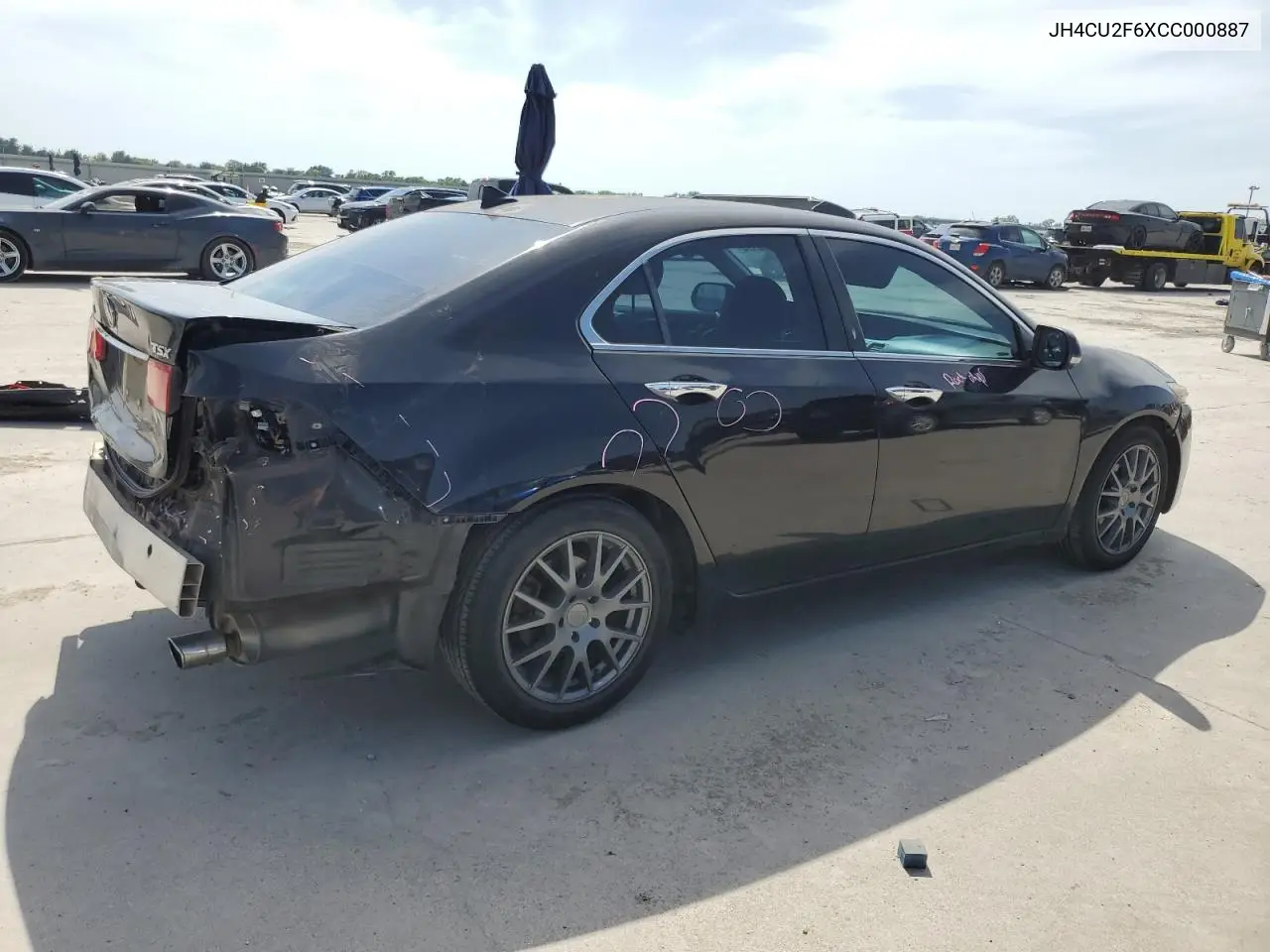 2012 Acura Tsx Tech VIN: JH4CU2F6XCC000887 Lot: 56958195
