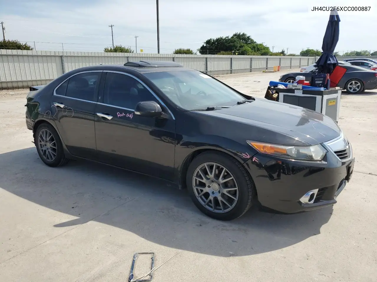 2012 Acura Tsx Tech VIN: JH4CU2F6XCC000887 Lot: 56958195