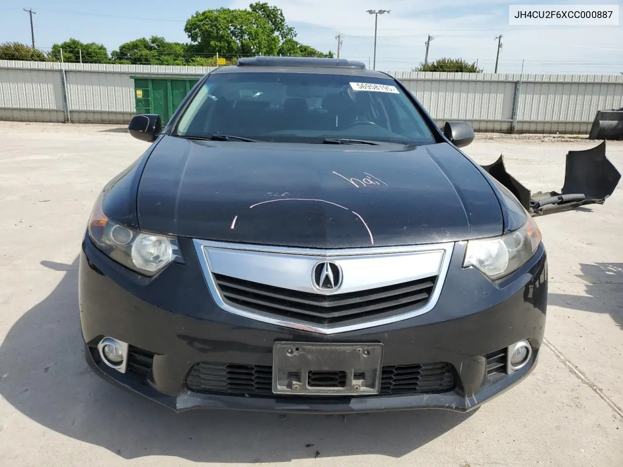2012 Acura Tsx Tech VIN: JH4CU2F6XCC000887 Lot: 56958195