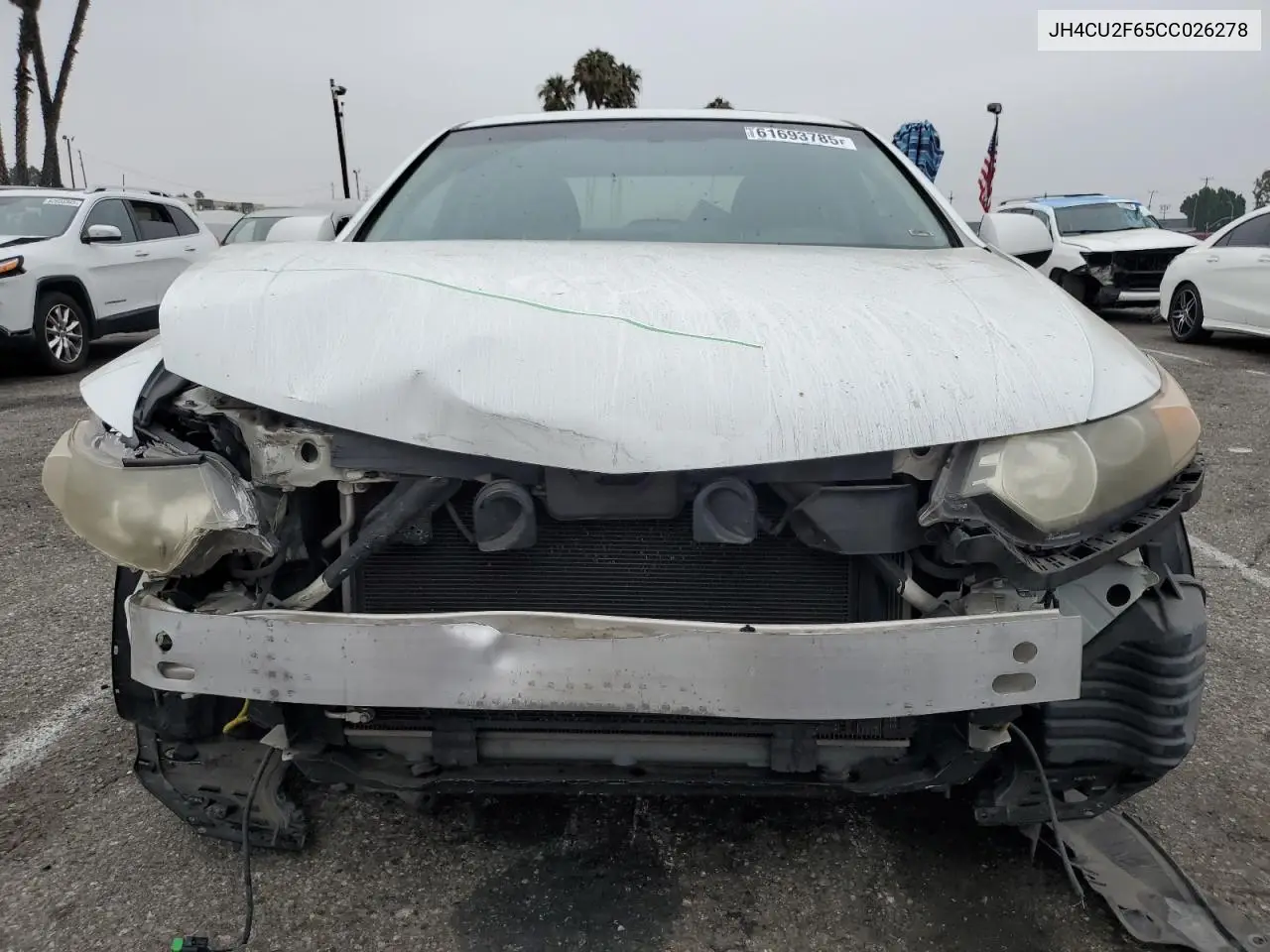 2012 Acura Tsx Tech VIN: JH4CU2F65CC026278 Lot: 61693785