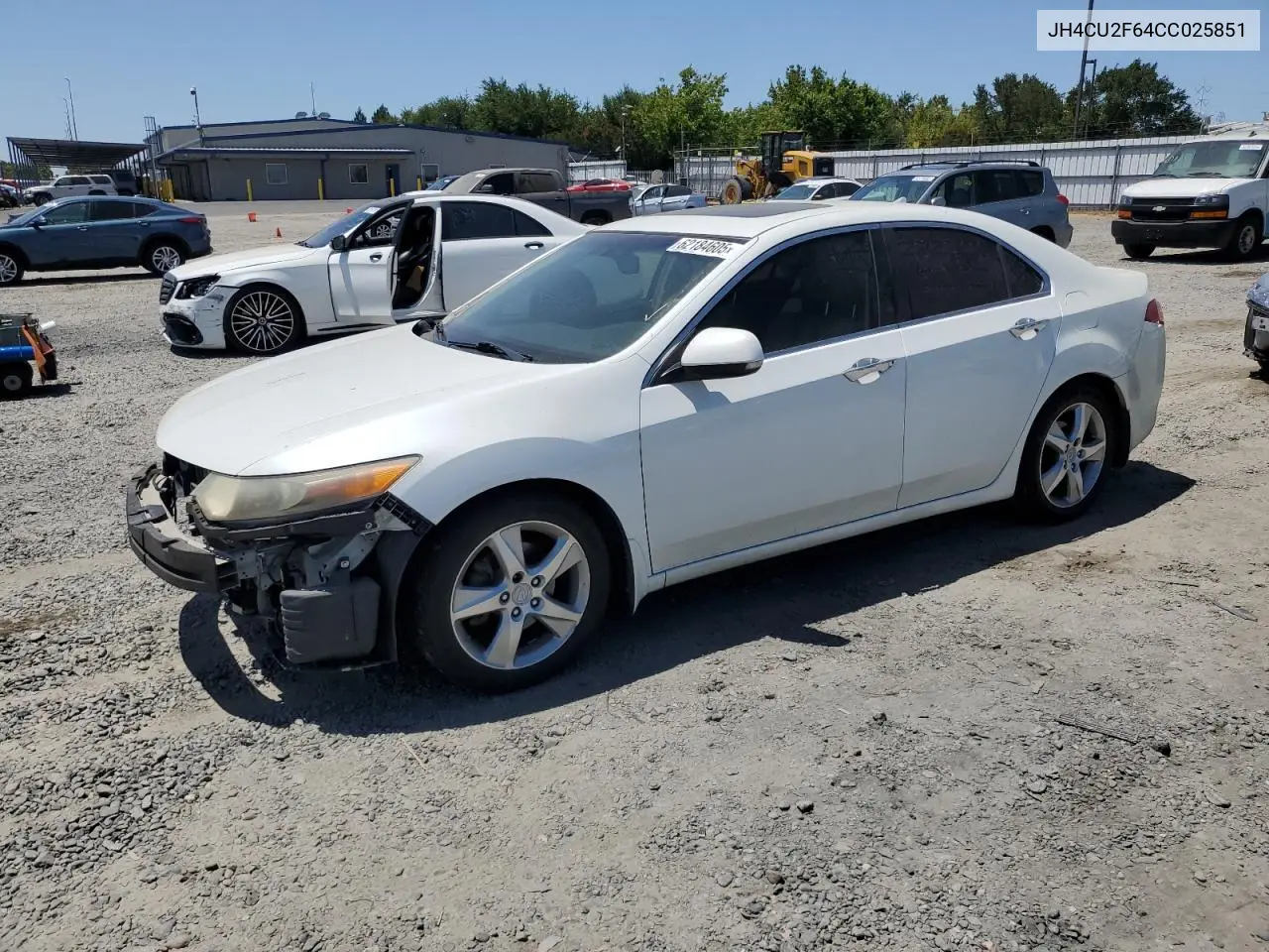 2012 Acura Tsx Tech VIN: JH4CU2F64CC025851 Lot: 62184605