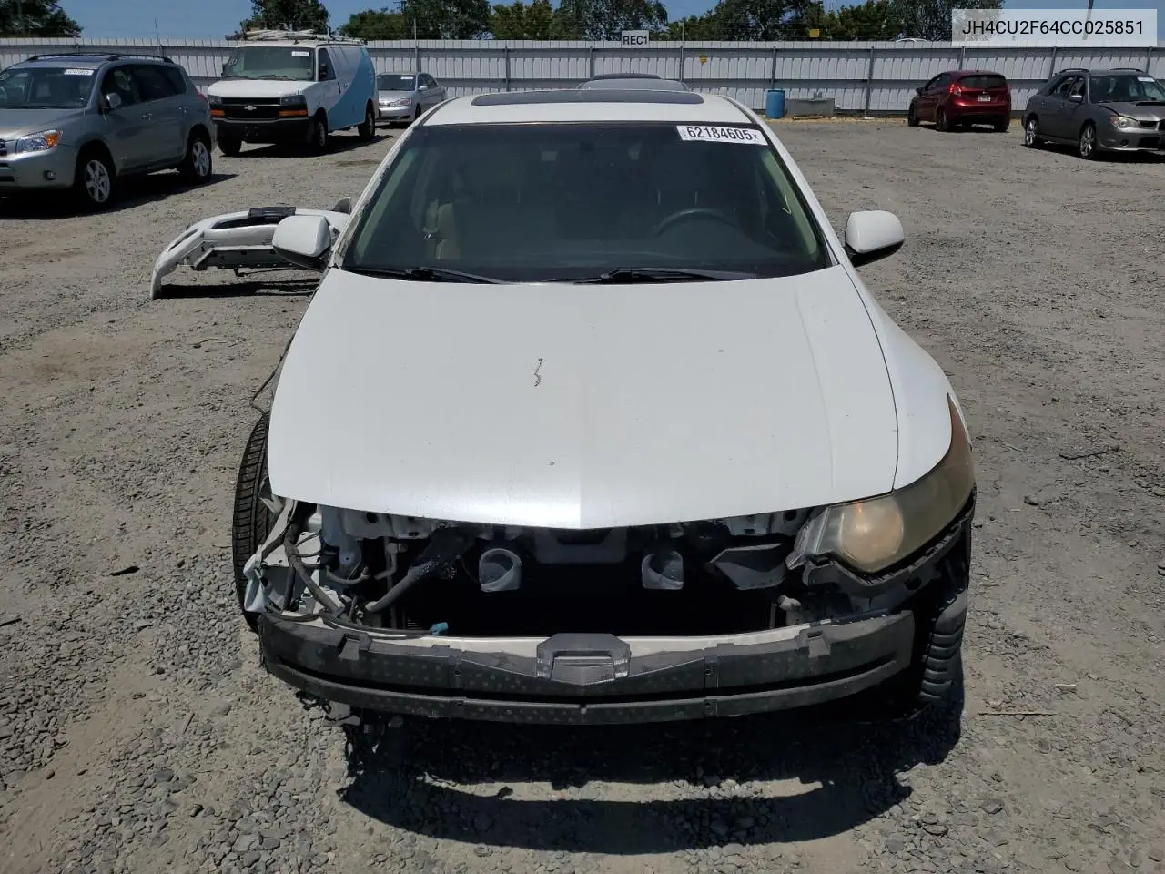 2012 Acura Tsx Tech VIN: JH4CU2F64CC025851 Lot: 62184605